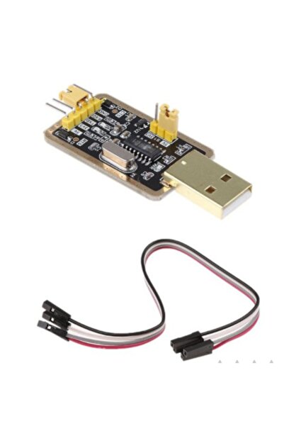 Genel Markalar CH340G RS232 USB-TTL Seri Haberleşme Dönüştürücü Modülü