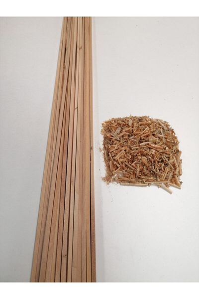 ottoahşap Pine Model Streamer 5 Mm X 5 Mm X 100 Cm Pine 10 Pieces