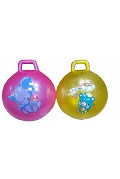 CAN OYUNCAK Zıp Zıp Kanguru Zıplama Plates Topu