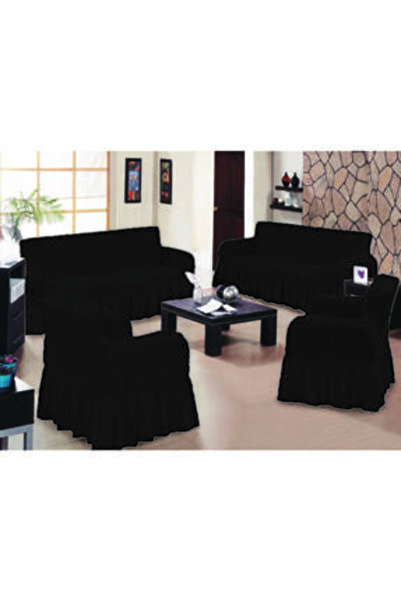 muhsin Husa de scaun neagra Bürümcük 3+3+1+1