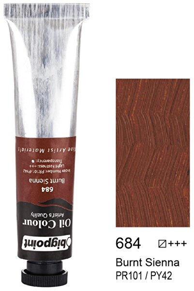 Genel Markalar Fine Artist's Yağlı Boya 200ml Burnt Sienna 684