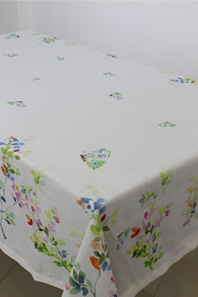 NAYS Leke Tutmayan Masa Örtüsü Şık Tasarım Dijital Baskı 160x230 Cm