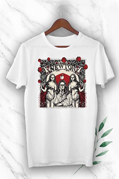 perseusshopping Tricou unisex cu imprimeu alb