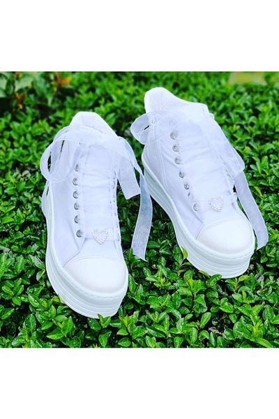 Ayakkabı Tutkusu Stilo ® Pantofi de mireasă eleganti cu fermoar pentru mirese