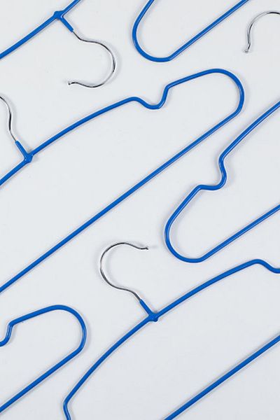 YOYOSO Φόρεμα 10 Lu Blue Metal - Σχήμα σύννεφου, Αντιολισθητική κρεμάστρα βάσης