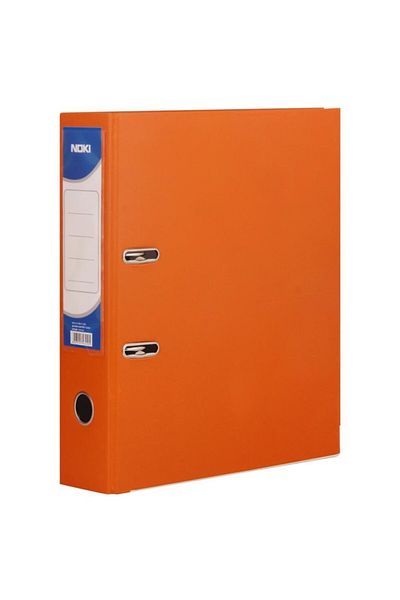 Noki Plastic Office Folder with Large Lighter Orange