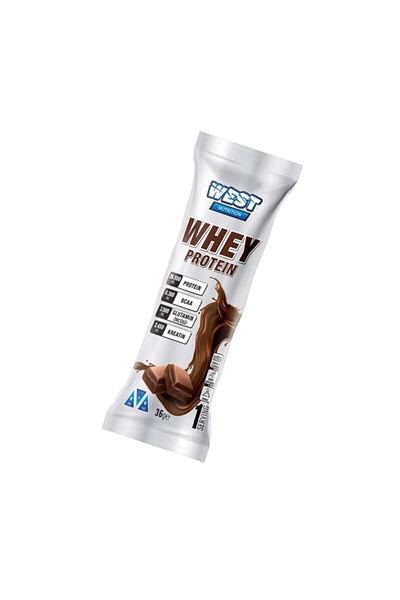 West Nutrition Whey Protein Powder with Chocolate Flavor 36 Grams