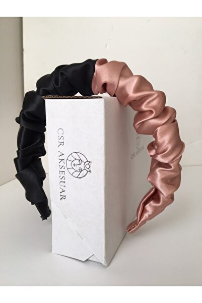 CSR AKSESUAR Διπλό Χρώμα Σατέν Κορώνα-στεγνό τριαντάφυλλο