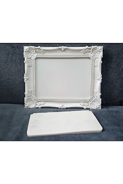 morlalem m Platformlu 24cm Çerçeve Pano Silikon Kalıp K-278
