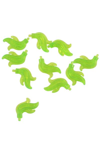 LEGO Original Custom Accessory Minifigure Minifigure Headgear Knight Feather Fire Water Transparent Green 4 Pieces