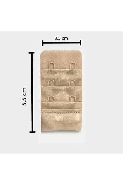 Tutku 3 Pieces Bra with 2 Hooks Additional Agraf