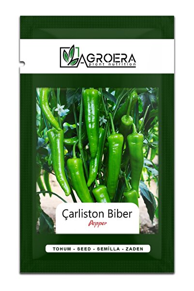 AGROERA Çarliston Biber Tohumu 600 Adet / 5gr.