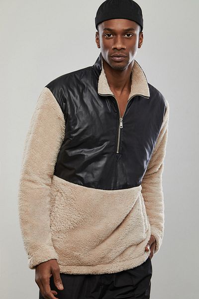 Dear Deer Beige Teddy Sweatshirt