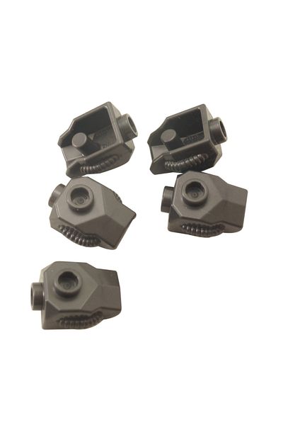 LEGO Original Custom Moc Accessory Minifigure Minifigure Shiny Dark Gray Hand Armour 2 Pieces Will Be Sent