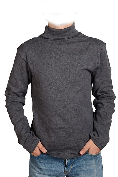 FATELLA Unisex Men's Full Turtleneck Knitwear Sweater