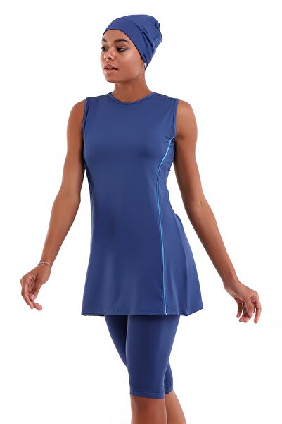 aykum Zero Sleeve félig borított hidzsáb fürdőruha