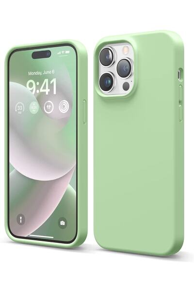 EDELFU Iphone 14 Pro Kılıfı Içi Kadife Silinebilir Logosuz Lansman Darbeye Da...