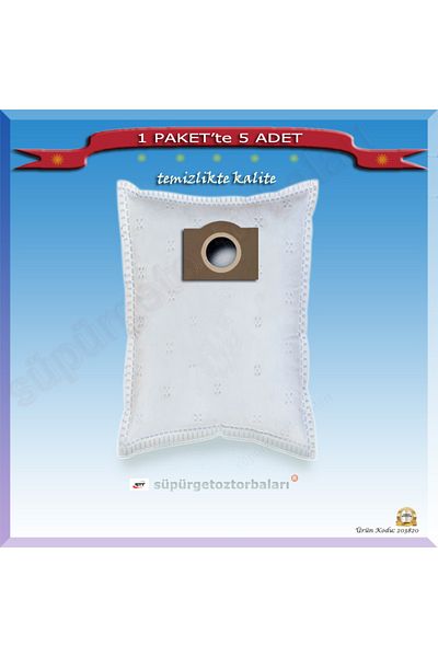 nilco S 20 Vacuum Cleaner Dust Bag - 5 Seals, 203820