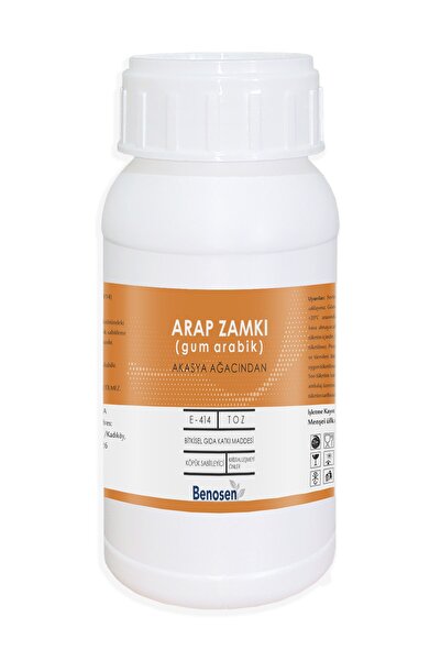 Benosen Gum Arabic Akasya Zamkı Acacia Gum (e414 ). Net: 200 G