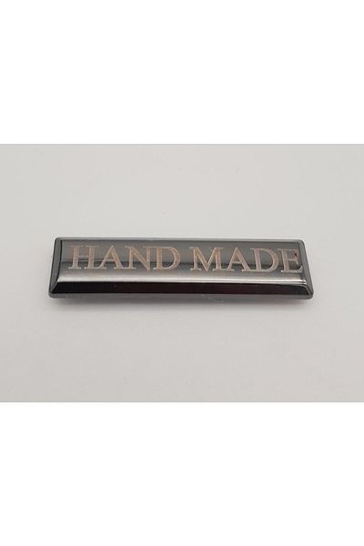 angel çanta aksesuar Placă de etichetă metalică scrisă manuală Ornament Culoare afumată