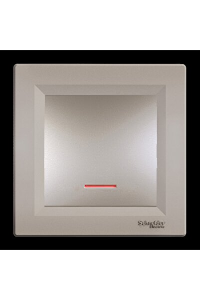 Schneider Electric Schneider Asfora Plus Bronz Işıklı Anahtar Çerçeveli- Eph1...