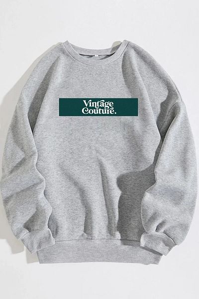 Rokeby Hanorac oversize unisex cu imprimeu vintage Couture