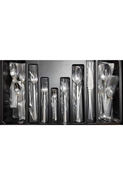Kardelen Çubuk 72 Piece Spoon Fork Knife Set for 12 Persons
