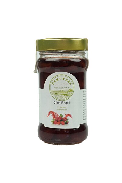 Pekuysal Doğal Çiftlik Çilek Reçeli 325 Gr