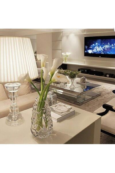 LUXURY VİLLA Luxury Füme Aynalı Orta Sehpa 80x160 Yükseklik 38cm Değişik Ayna...