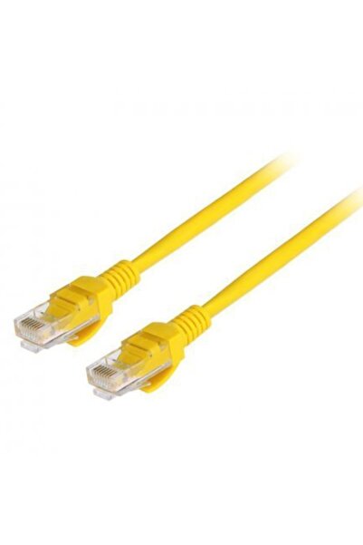 Utp Cat6 3 Metre Sarı Pvc Patch Cord