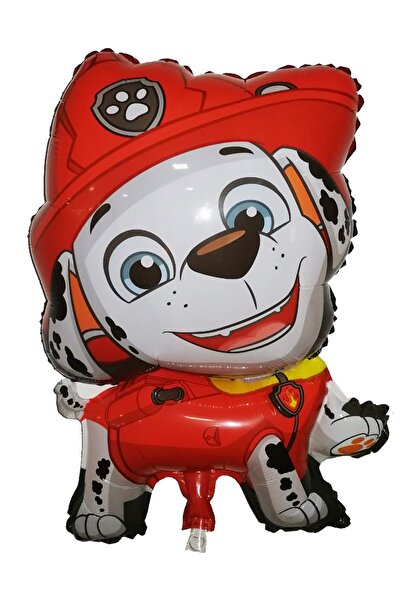 Parti dolabı 1 Adet Paw Patrol Marshal Folyo Balon Paw Patrol Doğum Günü Parti Uçan Balon 69x43 Cm