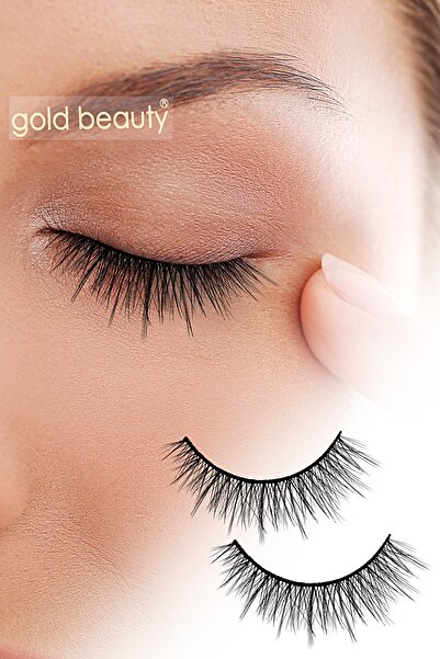 Gold Beauty 4d Kolay Uygulanabilir Doğal Ipek Takma Kirpik
