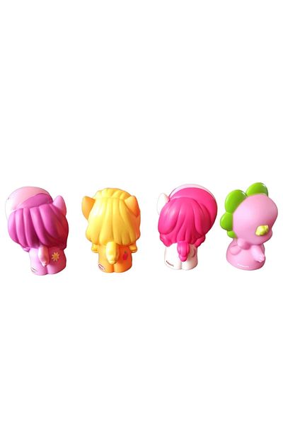PopŞeker My Little Pony Playskool Friends - مجموعة من 4 شخصيات، ألعاب المهر مقاس 6.5 سم
