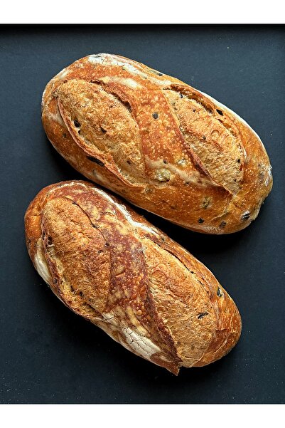 Yasmin Gourmet Ekşi Mayalı Zeytinli Kekikli Ekmek 500 Gr