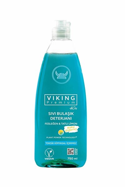 Viking Premium Bulaşık Deterjanı Fesleğen & Limon 750 Ml 1 Adet