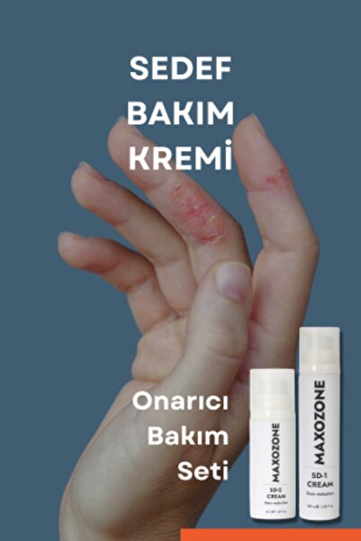 MaxOzone Sedef Bakım Krem Seti Sd1-sd2