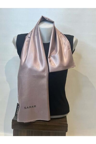 Sarar Deri Görünümlü Çift Taraflı Şal Srrderı Açık Mor
