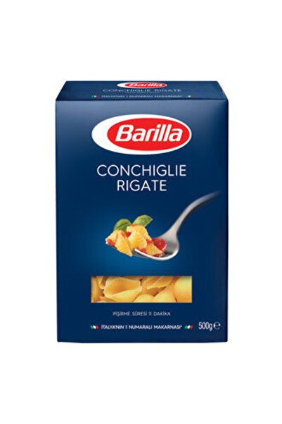 Barilla Mini Midye Makarna (conchiglie Rigate) 500 G ( 9 Adet )
