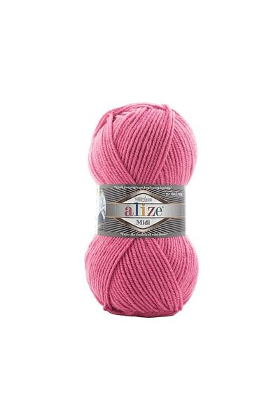 Alize ALİZE SUPERLANA MIDI 100 GR1 PC 178 DARK PINK