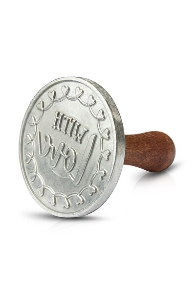 BKC HOME Love Desen Döküm Yılbaşı Kurabiye Kalıbı Tek Parça