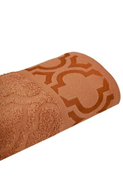 KİRAZHOME Сахра жакардова рушник помаранчевий (50x90)