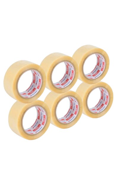 Extra Strong Duct Tape Transparent 45x100mt X6 Pcs (acrylic-extra Strong Bonding)