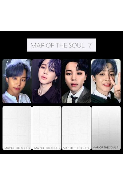 Kpop Dünyasi Bts Jimin ''Map Of The Soul 7'' Album Card Set