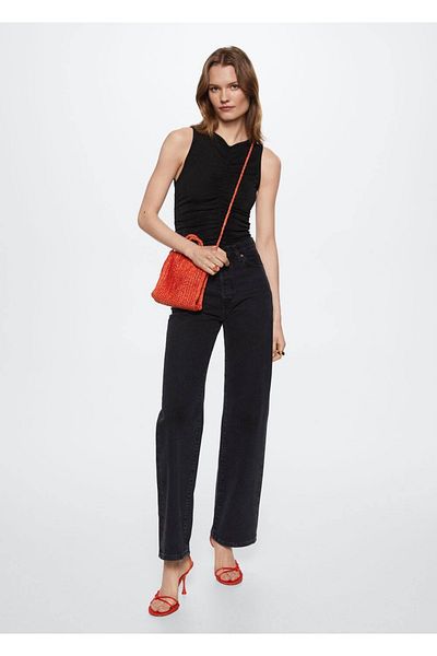 MANGO Woman Ruffle Detailed Blouse
