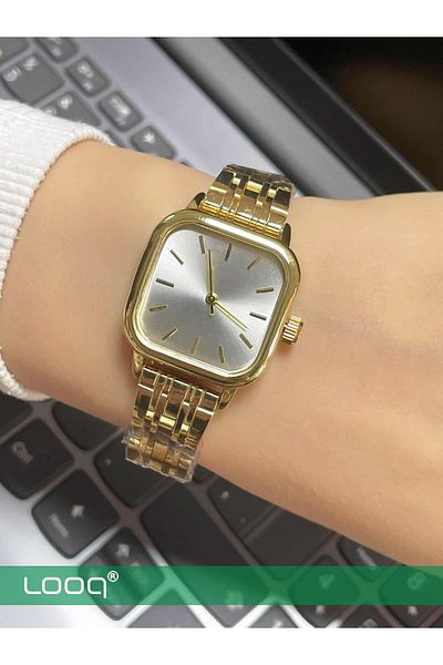 LOOQ Retro Cord Minimal Women's Wristwatch