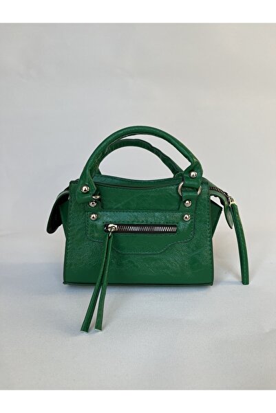 melecco Women Bl Mini City Bag Green Hand And Shoulder Bag Stylish Women's Bag