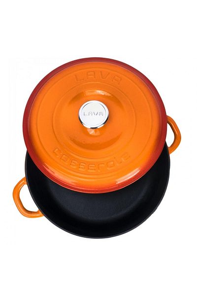 Lava Cast Iron Pot Karnıyarik 28cm