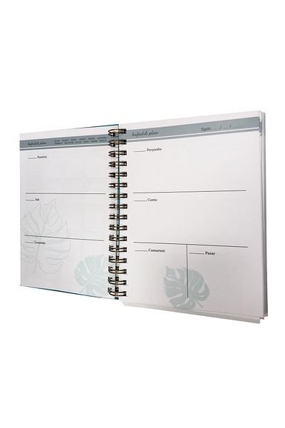 FLY COLOR A5 Timeless Planner Agenda Spiral Patterned
