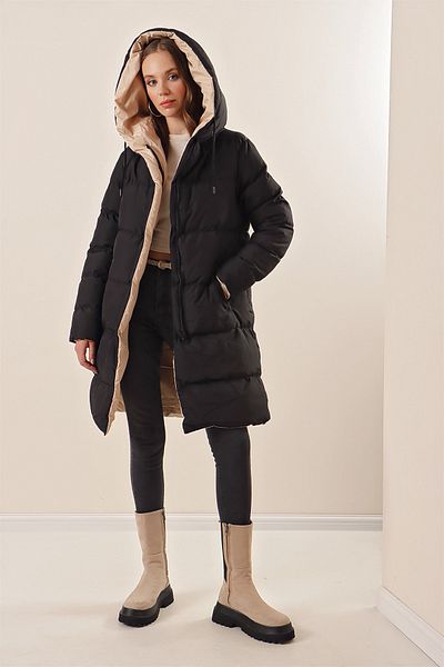 Pattaya Winterjacke - Schwarz - Puffer