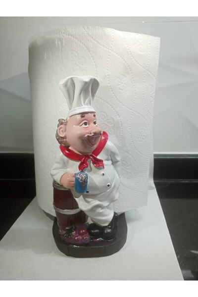 TÜRKÜ HEDİYELİK Aşçı Kağıt Havluluk | Peçetelik Tasarımı | Kağıt Rulo Havlulu...